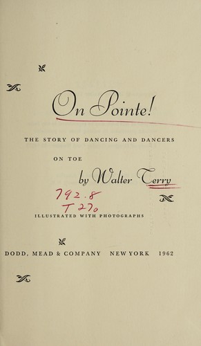Cover for On pointe!