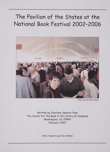 Cover for The Pavilion of the States at the National Book Festival, 2002-2006