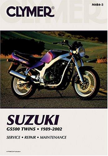 Cover for Clymer Suzuki Gs500 Twins, 1989-2002