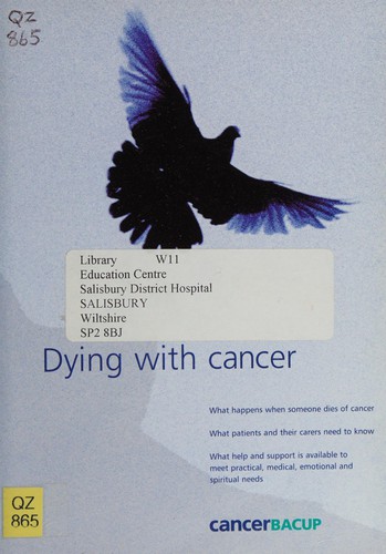 Cover for Dying with Cancer