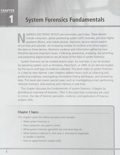 Cover for System forensics, investigation, and response