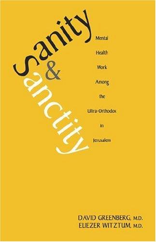 Cover for Sanity and Sanctity
