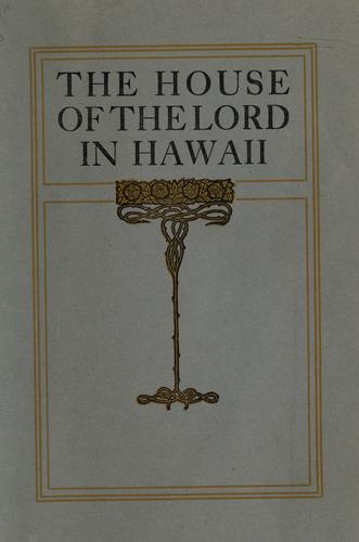 Cover for A description of the Hawaiian Temple of the Church of Jesus Christ of Latter-day Saints