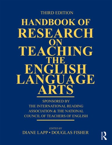 Cover for Handbook of research on teaching the English language arts