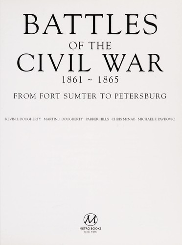 Cover for Battles of the Civil War 1861-1865