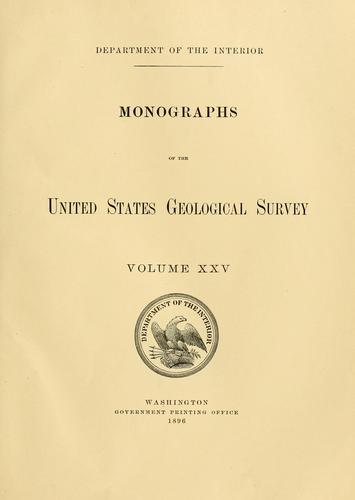 Cover for The glacial lake Agassiz.