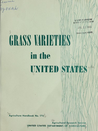 Cover for Grass varieties in the United States