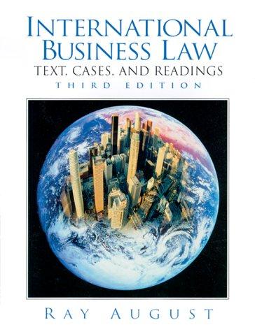 Cover for International business law