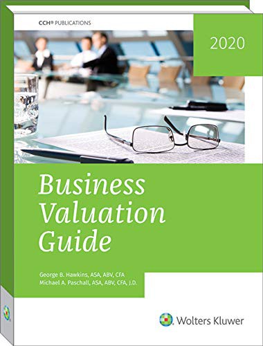 Cover for Business Valuation Guide, 2020