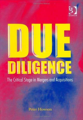 Cover for Due Diligence