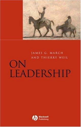 Cover for On Leadership