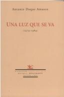 Cover for Una luz que se va (1979-1984)