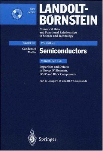 Cover for Impurities and Defects in Group IV-IV and III-V Compounds