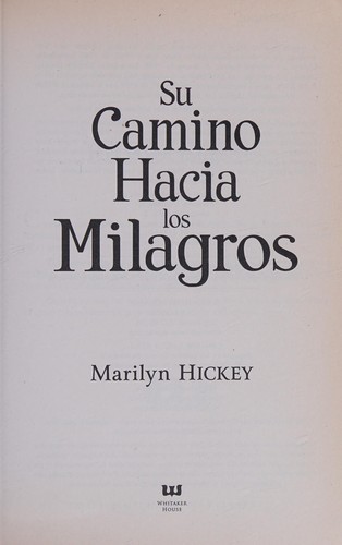 Cover for Su Camino Hacia Los Milagros
