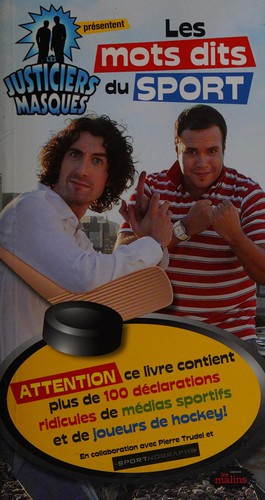 Cover for Les Justiciers masqués présentent Les mots dits du sport