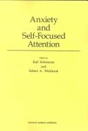 Cover for Anxiety and self-focused attention