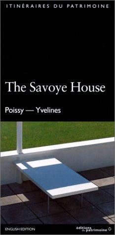 Cover for La Villa Savoye (édition anglaise). Poissy, Yvelines