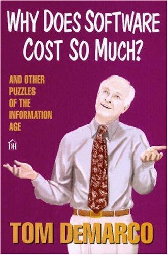 Cover for Why does software cost so much?