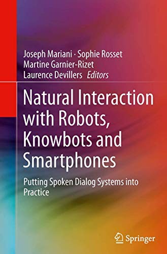 Cover for Natural Interaction with Robots, Knowbots and Smartphones