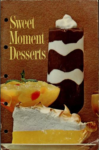 Cover for Sweet moment desserts