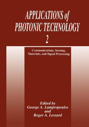 Cover for Applications of Photonic Technology 2