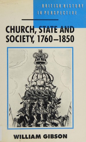 Cover for Church, state and society, 1760-1850