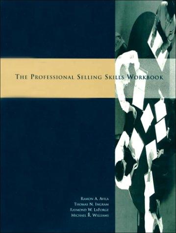 Cover for Professional Selling Workbook