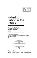 Cover for Industrial labor in the U.S.S.R.
