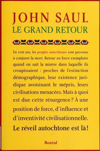 Cover for Le grand retour