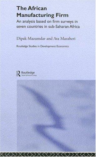 Cover for The African Manufacturing Firm
