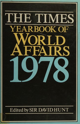 Cover for 'The Times' Yearbook of World Affairs