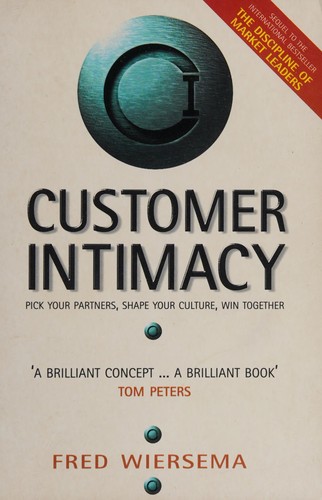 Cover for Customer intimacy