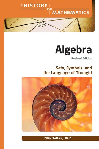 Cover for The history of algebra