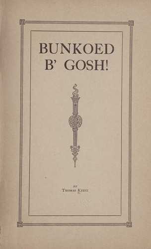 Cover for Bunkoed b'gosh!