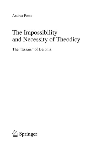 Cover for The Impossibility and Necessity of Theodicy