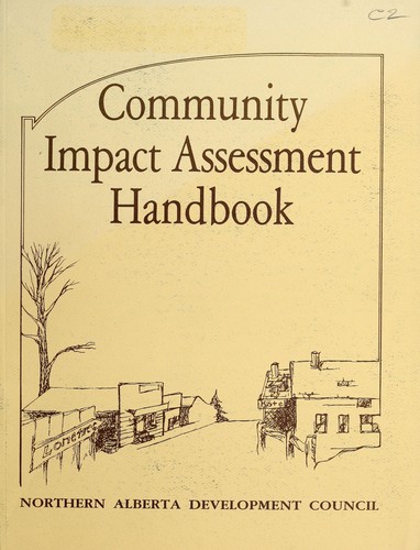 Cover for Community impact assessment handbook