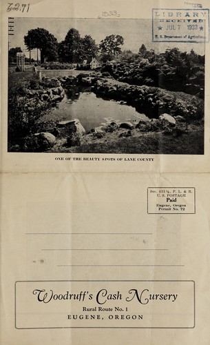 Cover for Twenty-first Anniversary catalogue and price list