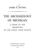 Cover for archaeology of Michigan