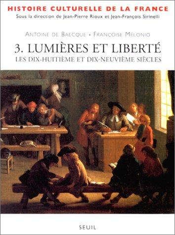 Cover for Histoire culturelle de la France, tome 3 