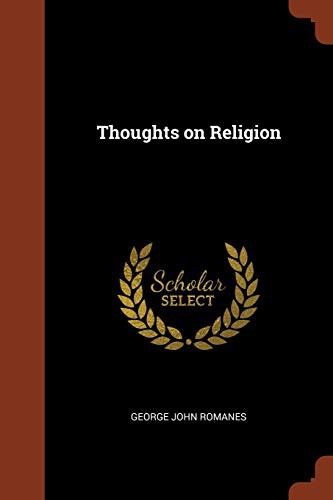 Cover for Thoughts on Religion