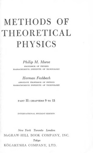 Cover for Methods of Theoretical Physics