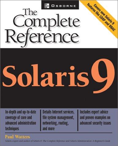 Cover for Solaris 9