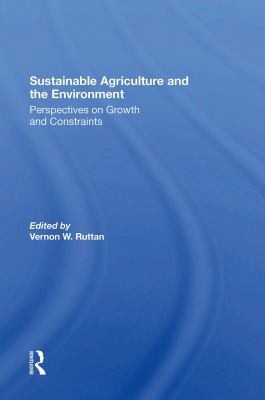 Cover for Sustainable Agriculture and the Environment