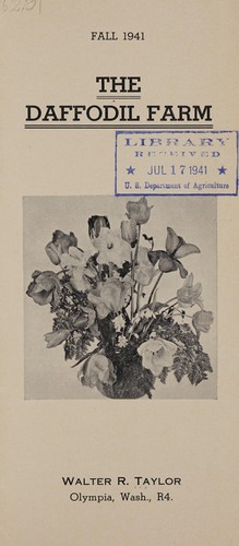 Cover for The Daffodil Farm, fall 1941