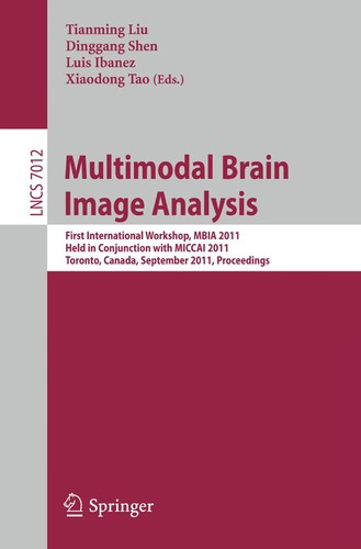 Cover for Multimodal Brain Image Analysis
