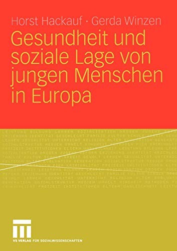 Cover for Gesundheit und soziale Lage von jungen Menschen in Europa