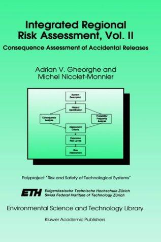 Cover for Integrated regional risk assessment