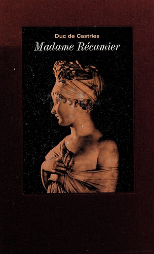 Cover for Madame Récamier
