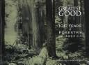 Cover for The greatest good