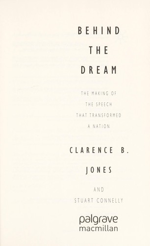 Cover for Behind the dream